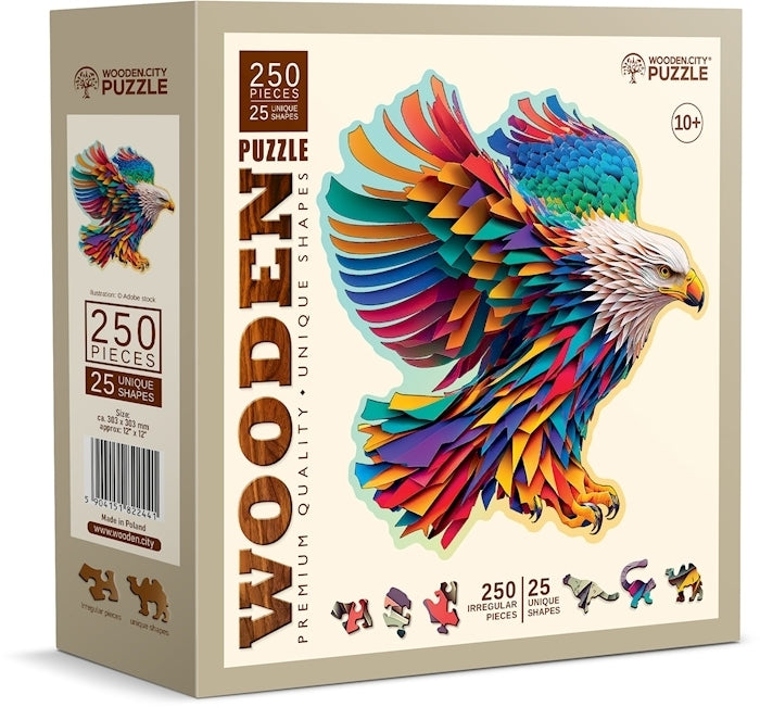 Wooden.City - Bright Eagle - 250 Teile Holzpuzzle - Nur CHF 23.90! Jetzt kaufen auf fluxed.ch