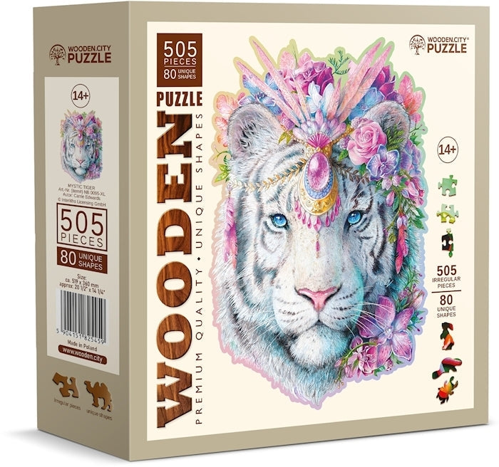 Wooden.City - Mystic Tiger - 505 Teile Holzpuzzle - Nur CHF 39.90! Jetzt kaufen auf fluxed.ch