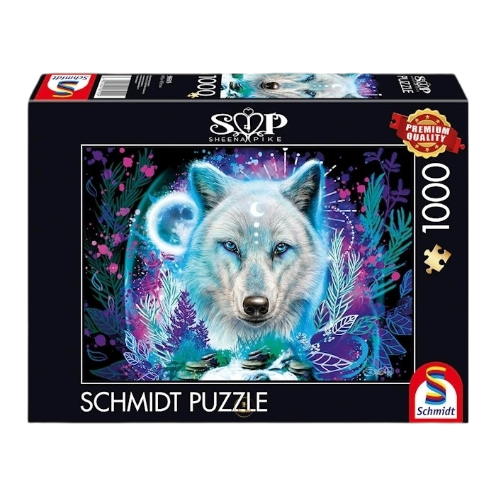 Schmidt - Neon Arktis-Wolf - 1000 Teile Puzzle - Nur CHF 19.90! Jetzt kaufen auf fluxed.ch