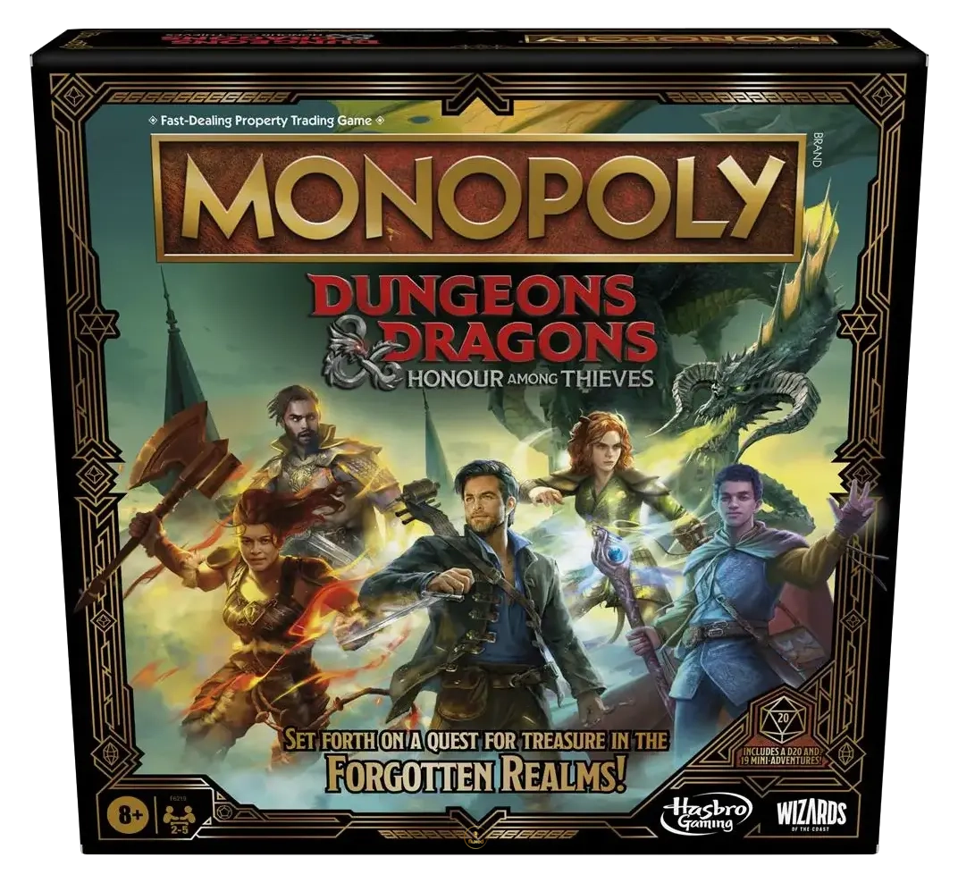 Monopoly | Dungeons & Dragons: Honor Among Thieves - Nur CHF 59.90! Jetzt kaufen auf fluxed.ch