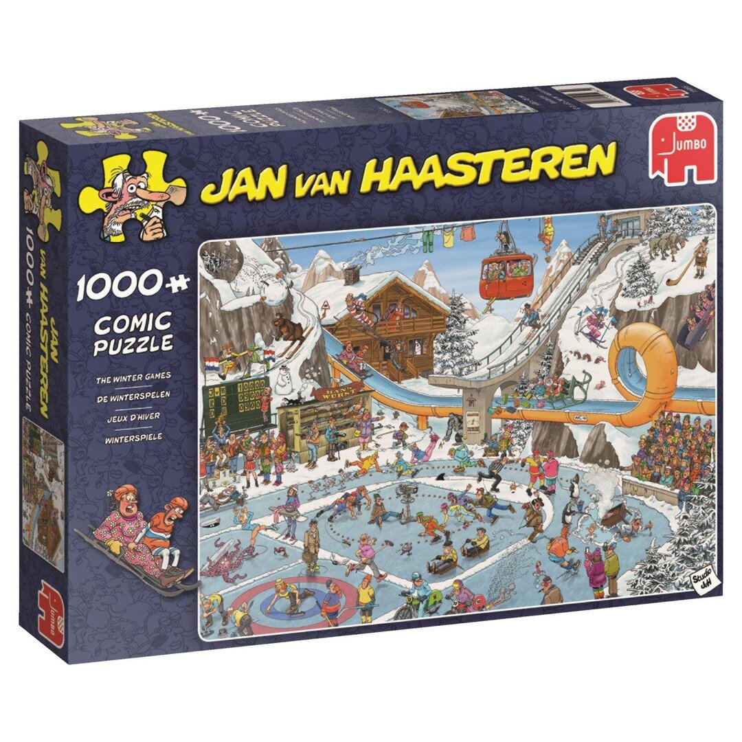 Jumbo - Winterspiele - 1000 Teile Puzzle - Nur CHF 24.90! Jetzt kaufen auf fluxed.ch