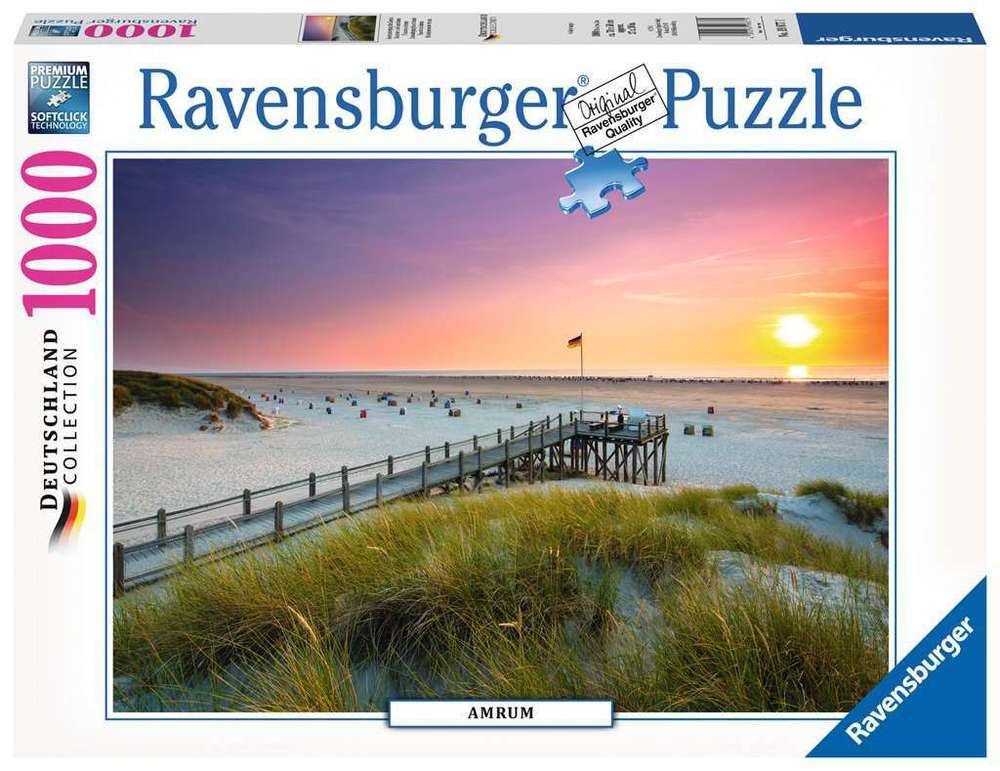 Ravensburger - Sonnenuntergang über Amrum - 1000 Teile Puzzle - Nur CHF 19.90! Jetzt kaufen auf fluxed.ch