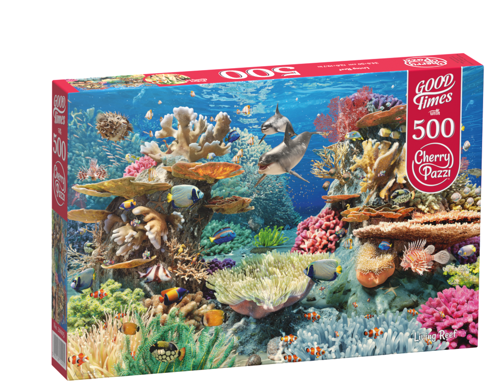 CherryPazzi - Living Reef - 500 Teile Puzzle - Nur CHF 11.90! Jetzt kaufen auf fluxed.ch