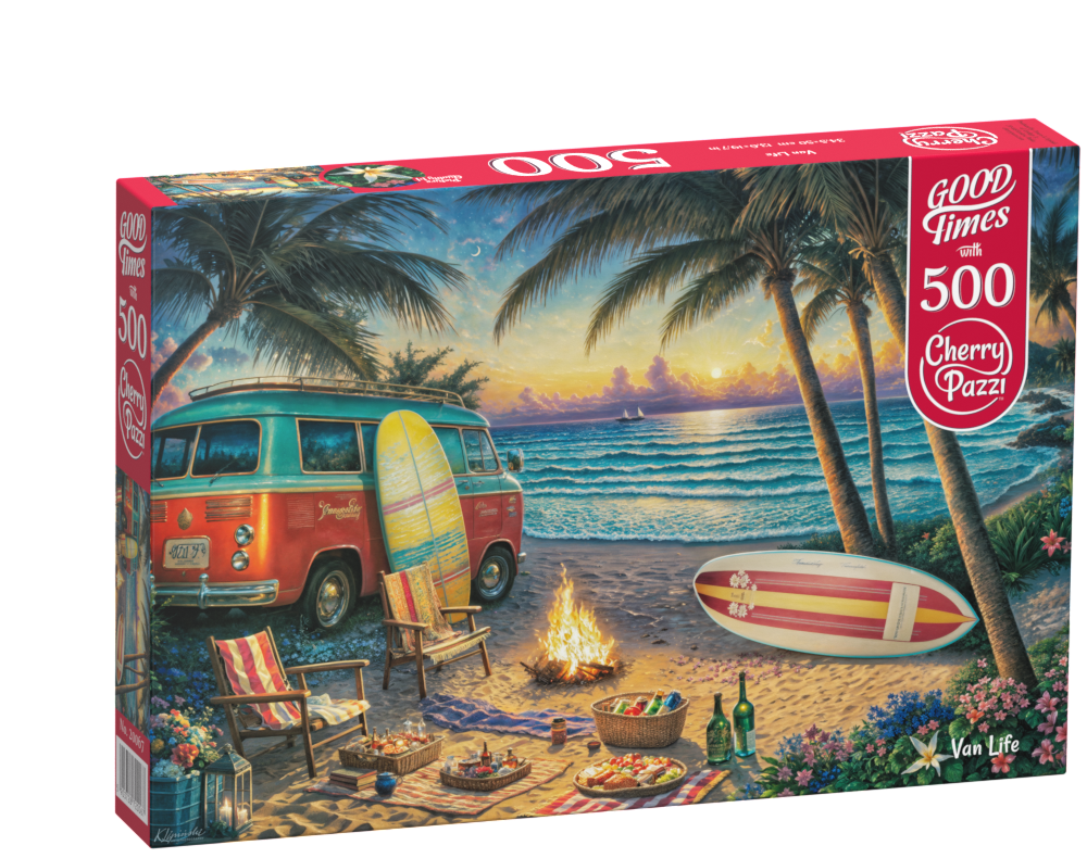 CherryPazzi - Van Life - 500 Teile Puzzle - Nur CHF 11.90! Jetzt kaufen auf fluxed.ch