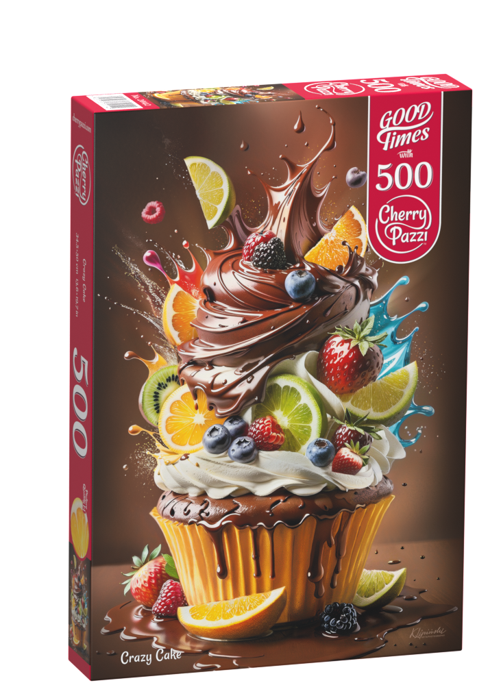 CherryPazzi - Crazy Cake - 500 Teile Puzzle - Nur CHF 11.90! Jetzt kaufen auf fluxed.ch