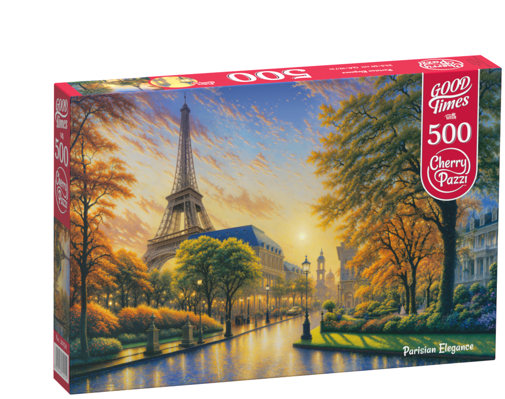 CherryPazzi - Parisian Elegance - 500 Teile Puzzle - Nur CHF 11.90! Jetzt kaufen auf fluxed.ch