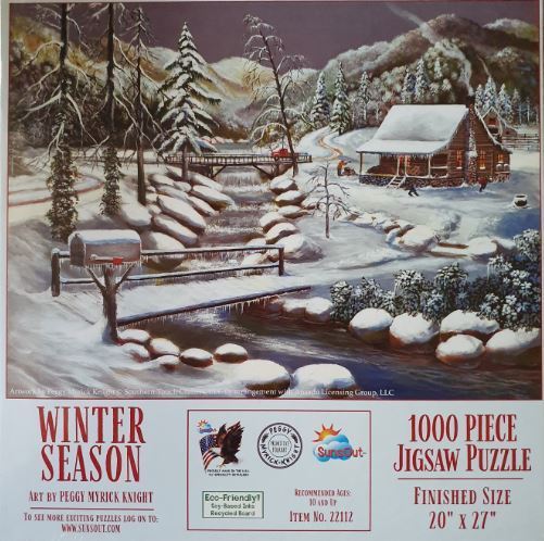 SunsOut - Winter Season - 1000 Teile Puzzle - Nur CHF 21.90! Jetzt kaufen auf fluxed.ch