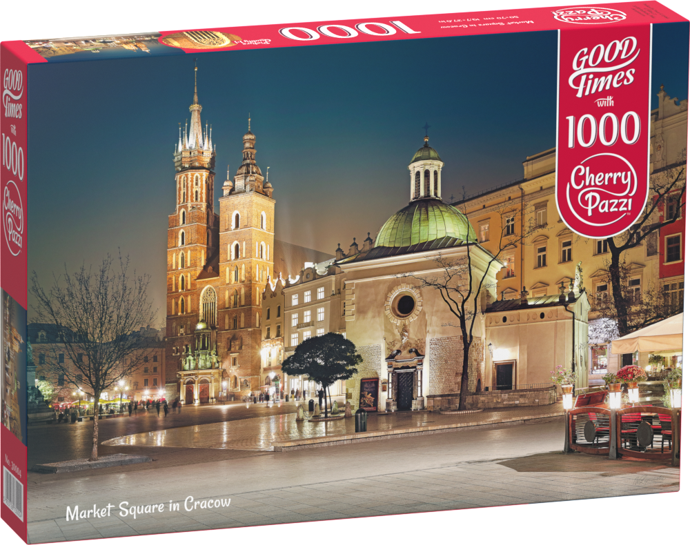 CherryPazzi - Market Square in Cracow - 1000 Teile Puzzle - Nur CHF 15.90! Jetzt kaufen auf fluxed.ch