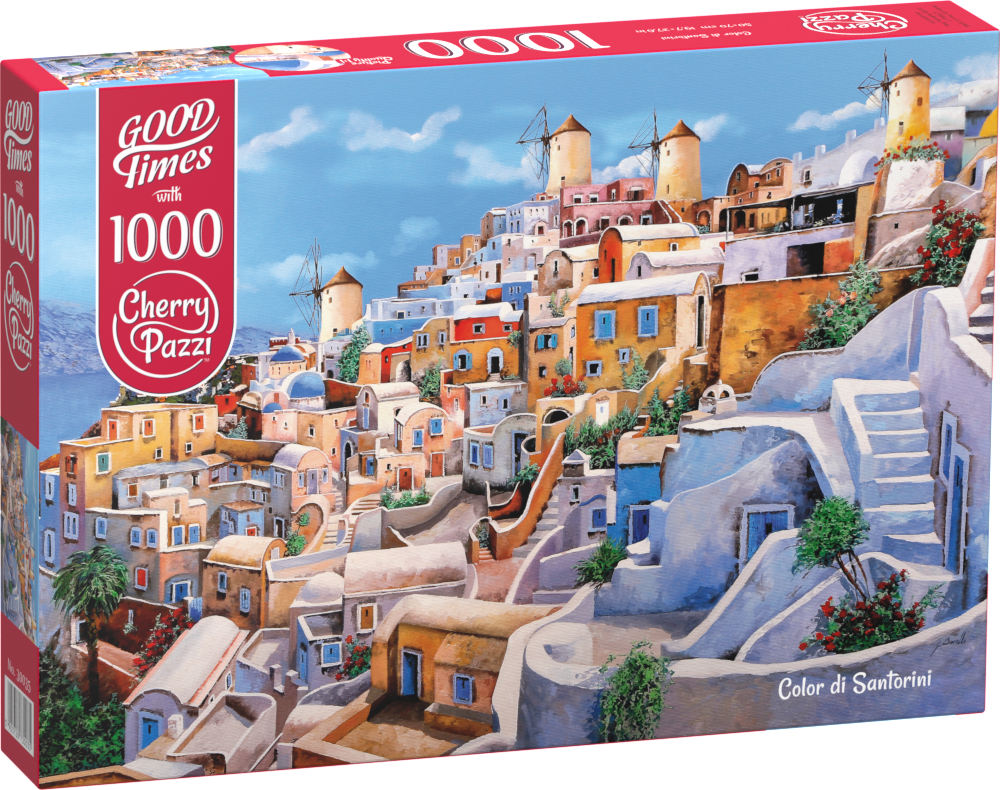 CherryPazzi - Color di Santorini - 1000 Teile Puzzle - Nur CHF 15.90! Jetzt kaufen auf fluxed.ch