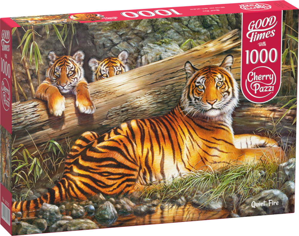 CherryPazzi - Quiet Fire - 1000 Teile Puzzle - Nur CHF 15.90! Jetzt kaufen auf fluxed.ch