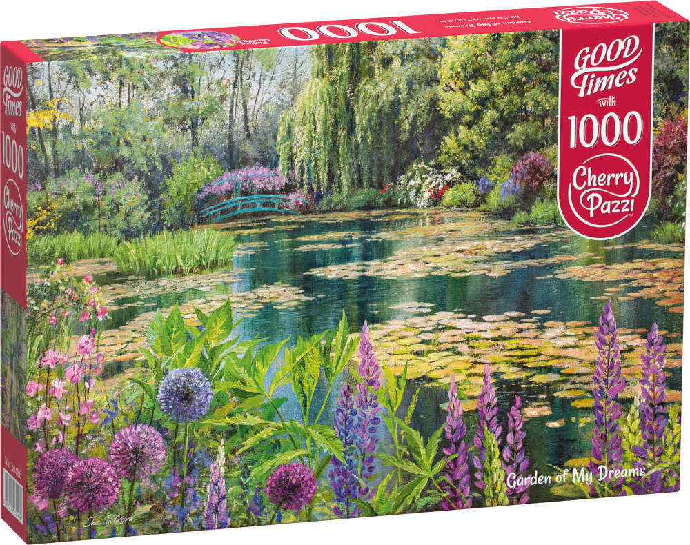 CherryPazzi - Garden of My Dreams - 1000 Teile Puzzle - Nur CHF 15.90! Jetzt kaufen auf fluxed.ch