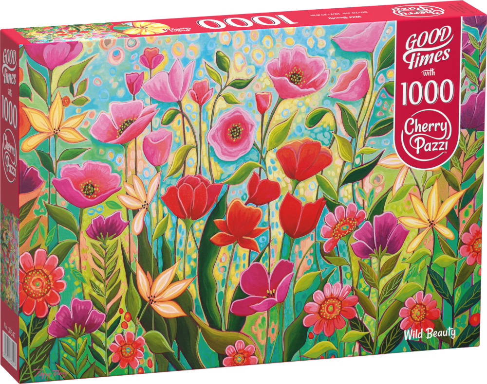 CherryPazzi - Wild Beauty - 1000 Teile Puzzle - Nur CHF 15.90! Jetzt kaufen auf fluxed.ch