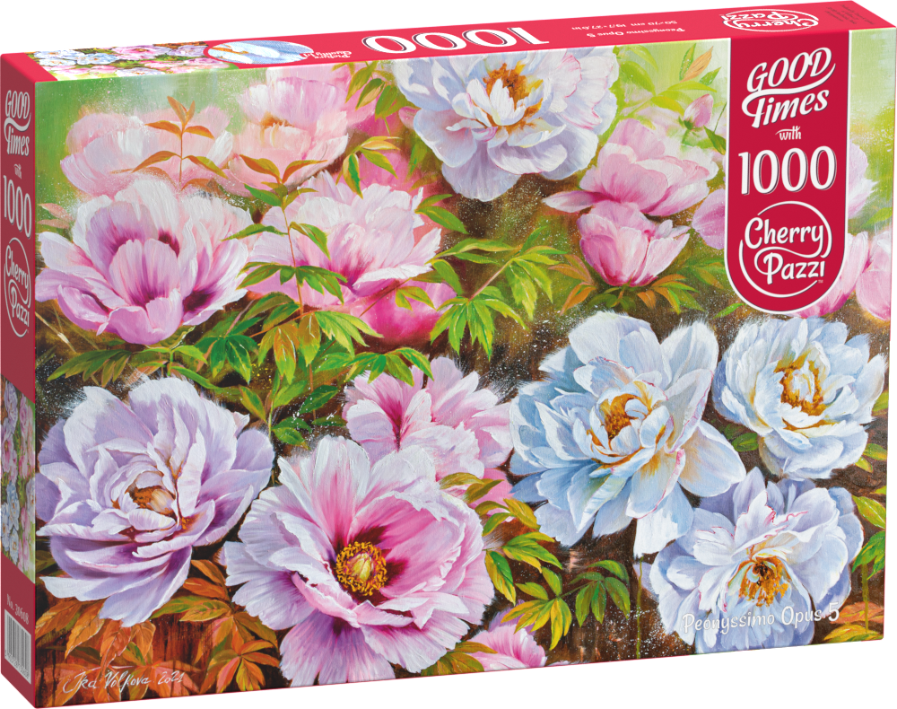 CherryPazzi - Peonyssimo Opus 5 - 1000 Teile Puzzle - Nur CHF 15.90! Jetzt kaufen auf fluxed.ch