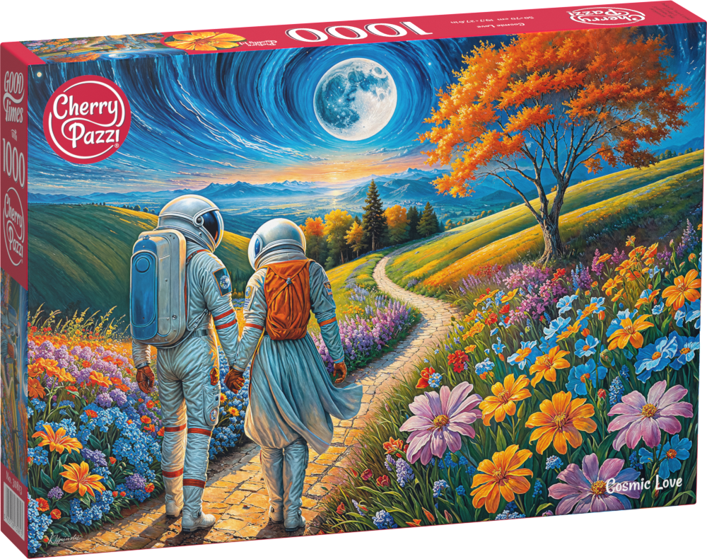 CherryPazzi - Cosmic Love - 1000 Teile Puzzle - Nur CHF 15.90! Jetzt kaufen auf fluxed.ch