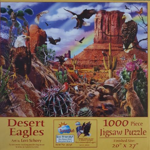 SunsOut - Desert Eagles - 1000 Teile Puzzle - Nur CHF 21.90! Jetzt kaufen auf fluxed.ch