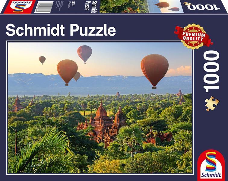 Schmidt - Heissluftballons, Mandalay, Myanmar - 1000 Teile Puzzle - Nur CHF 18.90! Jetzt kaufen auf fluxed.ch