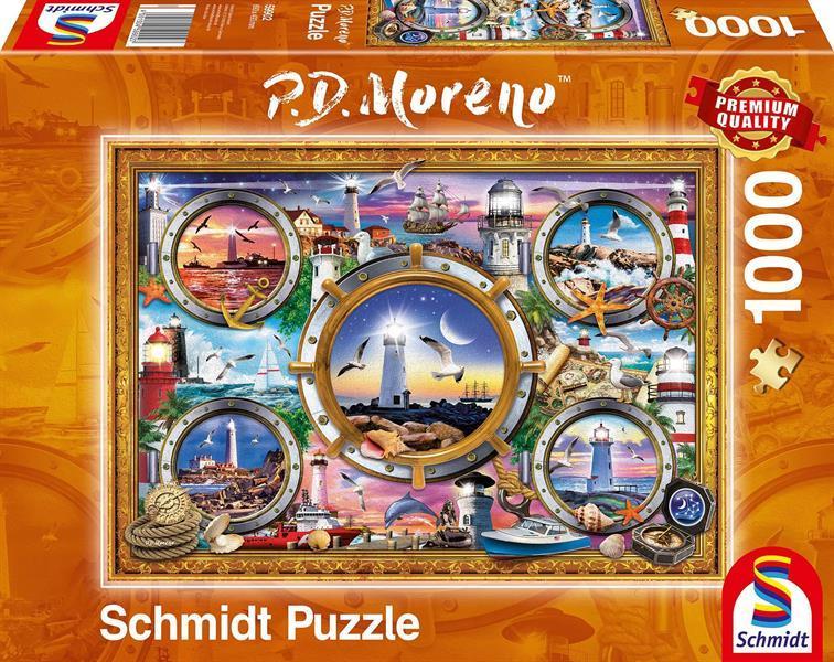 Schmidt - Leuchttürme - 1000 Teile Puzzle - Nur CHF 18.90! Jetzt kaufen auf fluxed.ch