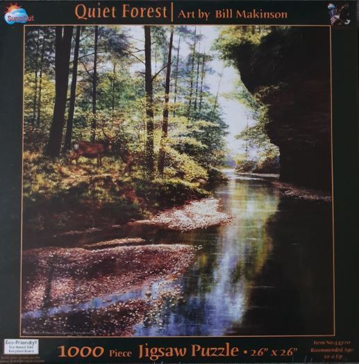 SunsOut - Quiet Forest - 1000 Teile Puzzle - Nur CHF 21.90! Jetzt kaufen auf fluxed.ch