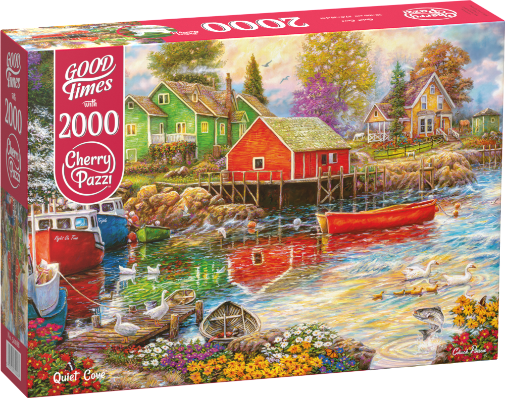 CherryPazzi - Quiet Cove - 2000 Teile Puzzle - Nur CHF 21.90! Jetzt kaufen auf fluxed.ch