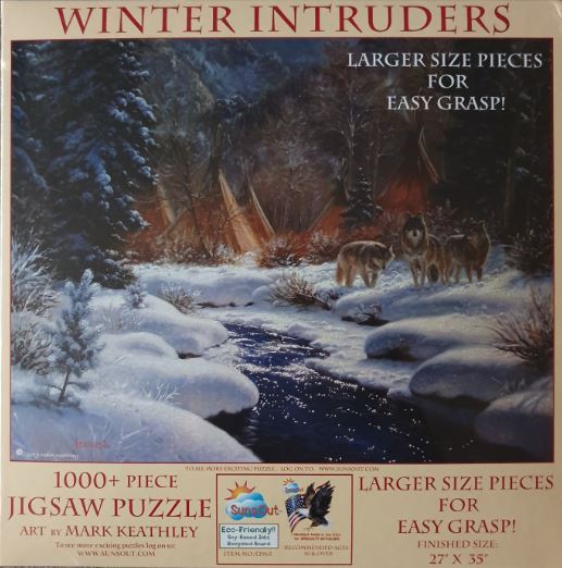 SunsOut - Winter Intruders - 1000 XXL-Teile Puzzle - Nur CHF 21.90! Jetzt kaufen auf fluxed.ch