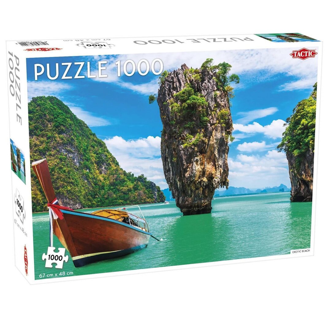 Tactic - Exotic Beach - 1000 Teile Puzzle - Nur CHF 21.90! Jetzt kaufen auf fluxed.ch