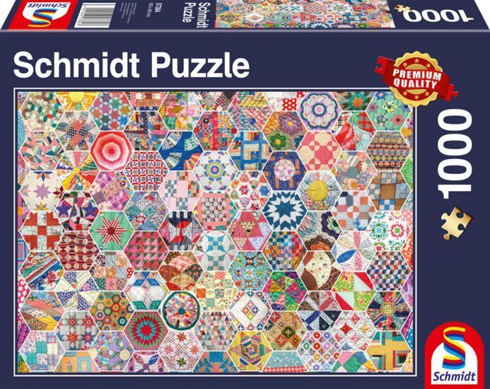 Schmidt - Amerikanischer Patchwork-Quilt - 1000 Teile Puzzle - Nur CHF 19.90! Jetzt kaufen auf fluxed.ch