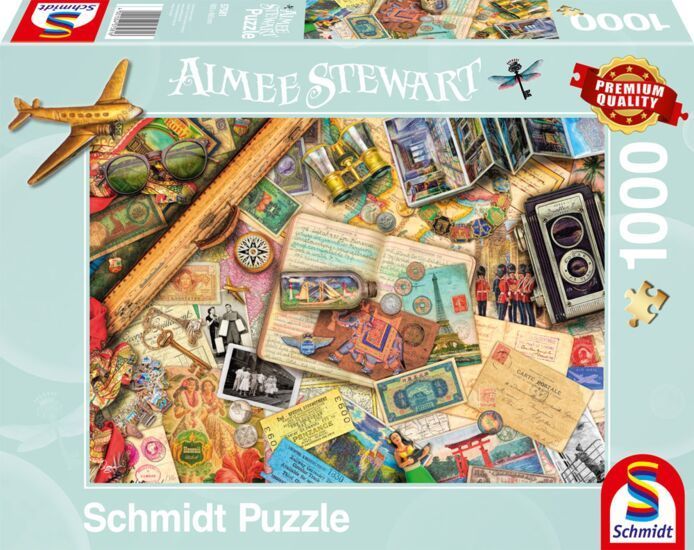 Schmidt - Aufgetischt: Reise-Erinnerungen - 1000 Teile Puzzle - Nur CHF 19.90! Jetzt kaufen auf fluxed.ch