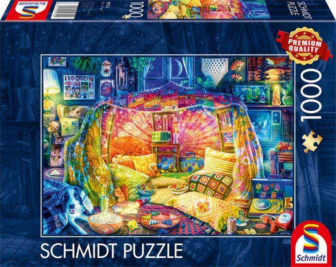 Schmidt - Gemütliche Höhle - 1000 Teile Puzzle - Nur CHF 19.90! Jetzt kaufen auf fluxed.ch