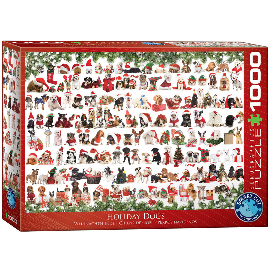 Eurographics - Weihnachtshunde - 1000 Teile Puzzle - Nur CHF 19.90! Jetzt kaufen auf fluxed.ch