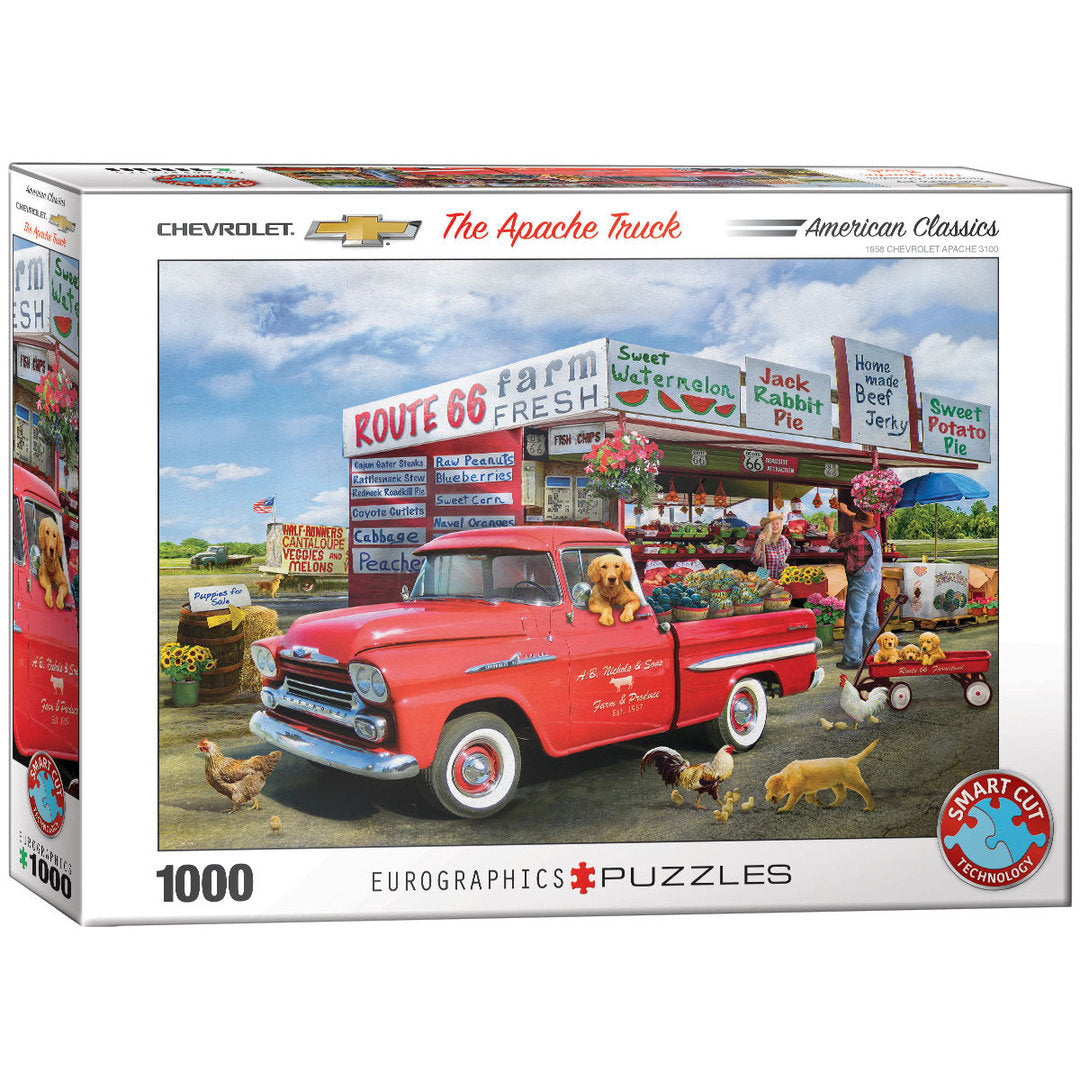 Eurographics - The Apache Truck - 1000 Teile Puzzle - Nur CHF 19.90! Jetzt kaufen auf fluxed.ch