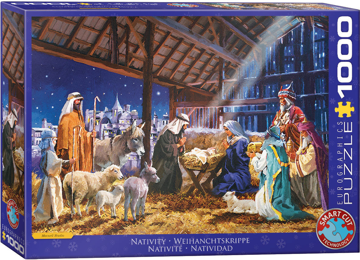 Eurographics - Weihnachtskrippe - 1000 Teile Puzzle - Nur CHF 19.90! Jetzt kaufen auf fluxed.ch