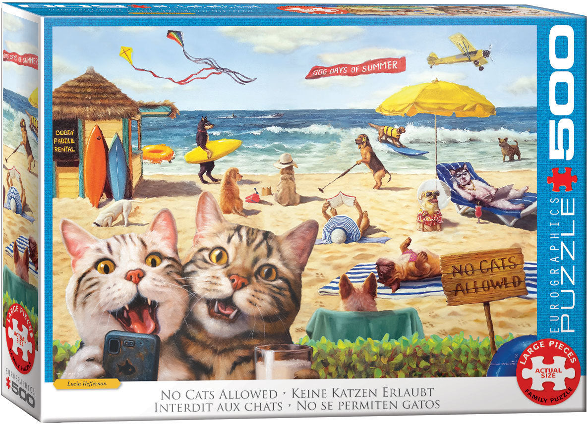 Eurographics - Keine Katzen erlaubt - 500 Larger-Teile Puzzle - Nur CHF 17.90! Jetzt kaufen auf fluxed.ch