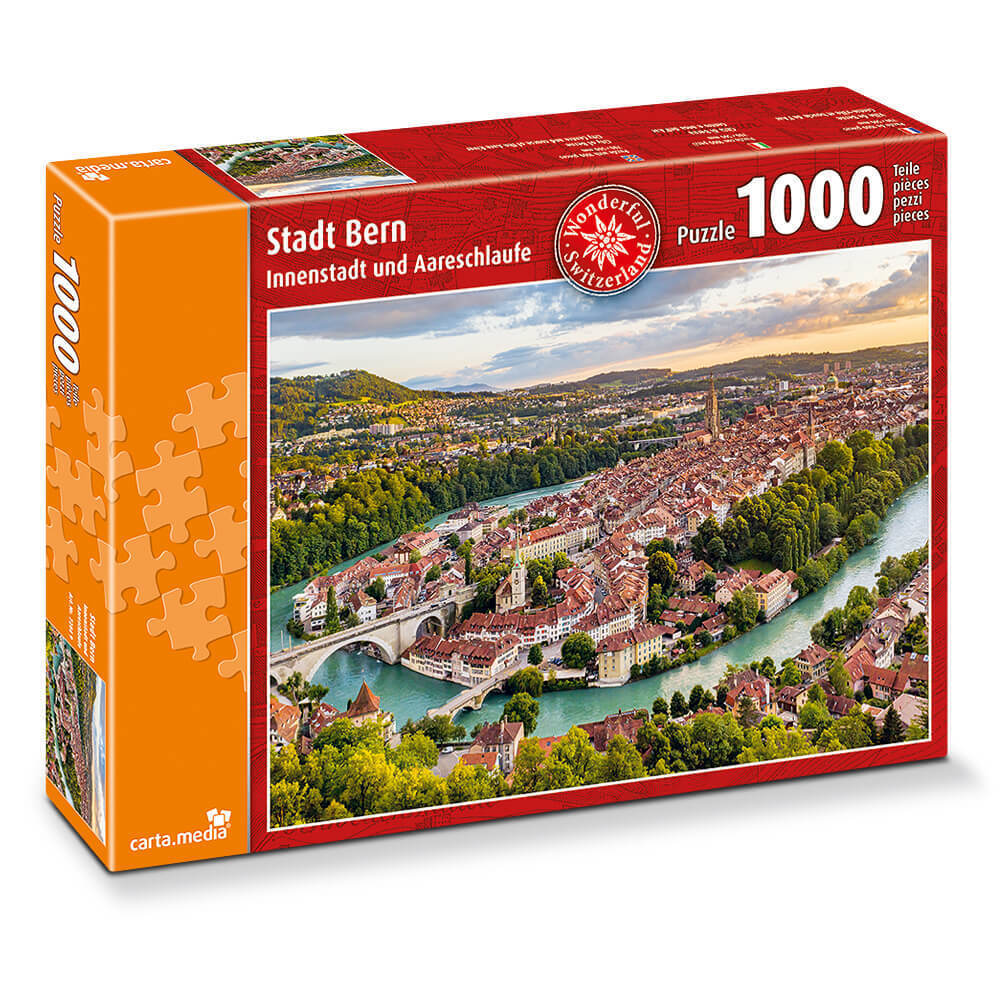 carta.media - Stadt Bern - 1000 Teile Puzzle - Nur CHF 33.64! Jetzt kaufen auf fluxed.ch