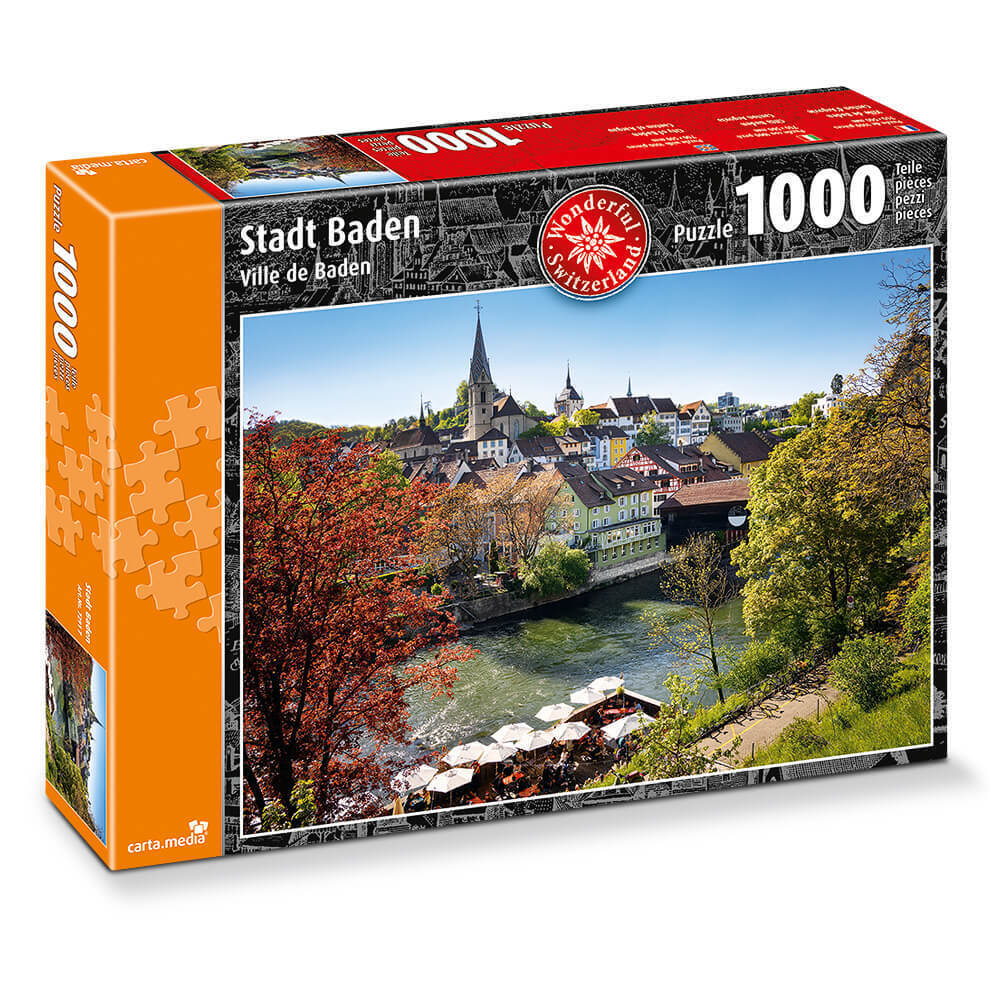 carta.media - Stadt Baden - 1000 Teile Puzzle - Nur CHF 33.64! Jetzt kaufen auf fluxed.ch