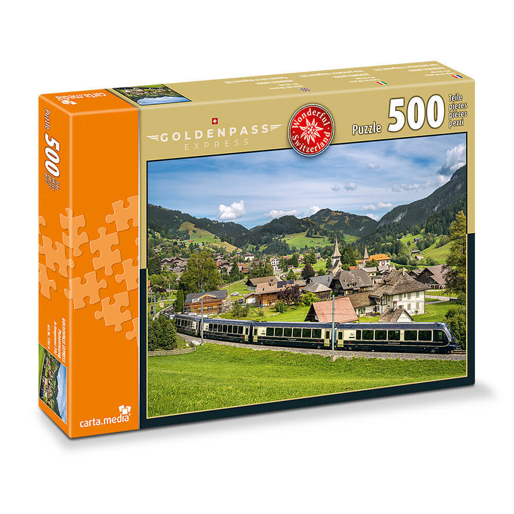 carta.media - Goldenpass Express Panoramazug - 500 Teile Puzzle - Nur CHF 30.26! Jetzt kaufen auf fluxed.ch