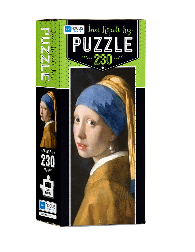 Blue Focus | Mini Puzzle - The Girl with Pearl Ear - 230 Teile Puzzle - Nur CHF 6.90! Jetzt kaufen auf fluxed.ch