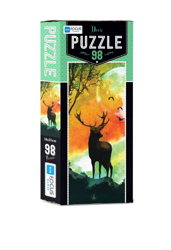 Blue Focus | Mini Puzzle - Deer - 98 Teile Puzzle - Nur CHF 5.90! Jetzt kaufen auf fluxed.ch