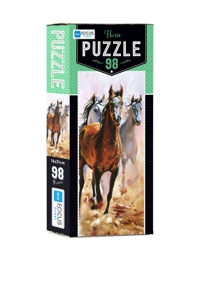 Blue Focus | Mini Puzzle - Horse - 98 Teile Puzzle - Nur CHF 5.90! Jetzt kaufen auf fluxed.ch