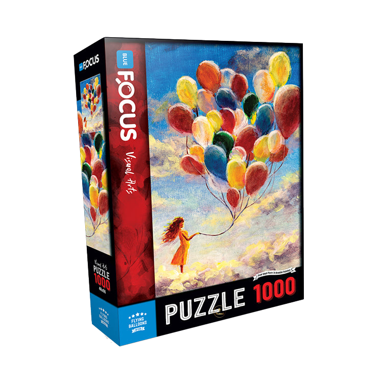 Blue Focus | Flying Balloons - 1000 Teile Puzzle - Nur CHF 12.90! Jetzt kaufen auf fluxed.ch