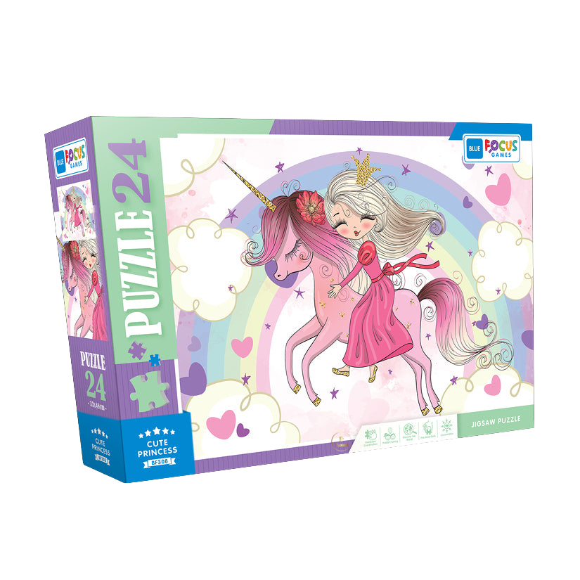 Blue Focus | Cute Princess - 24 Teile Puzzle - Nur CHF 8.90! Jetzt kaufen auf fluxed.ch