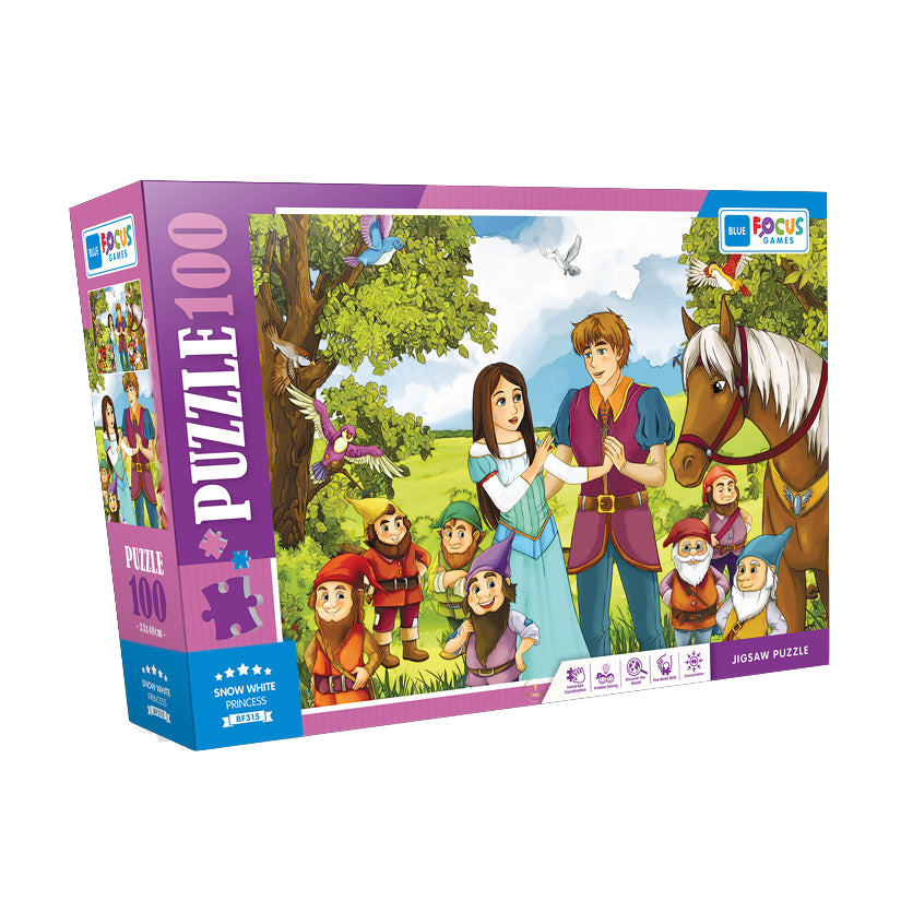 Blue Focus | Snow White Princess - 100 Teile Puzzle - Nur CHF 8.90! Jetzt kaufen auf fluxed.ch