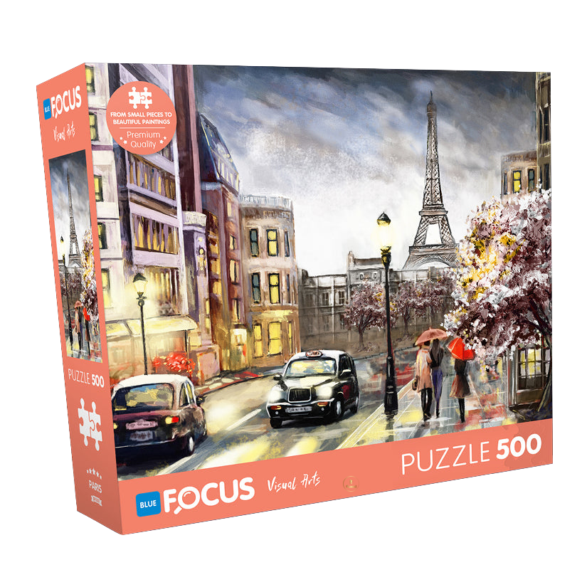 Blue Focus | Paris - 500 Teile Puzzle - Nur CHF 7.90! Jetzt kaufen auf fluxed.ch