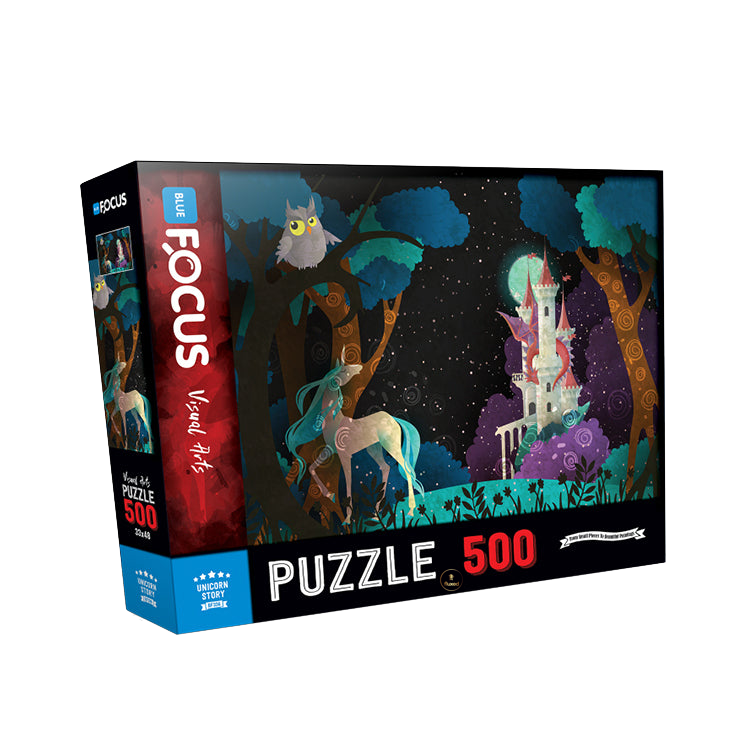 Blue Focus | Unicorn Story - 500 Teile Puzzle - Nur CHF 8.90! Jetzt kaufen auf fluxed.ch