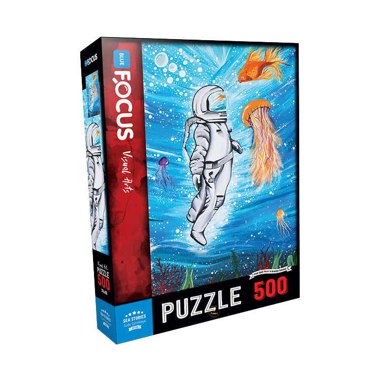 Blue Focus | Sea Stories - 500 Teile Puzzle - Nur CHF 8.90! Jetzt kaufen auf fluxed.ch