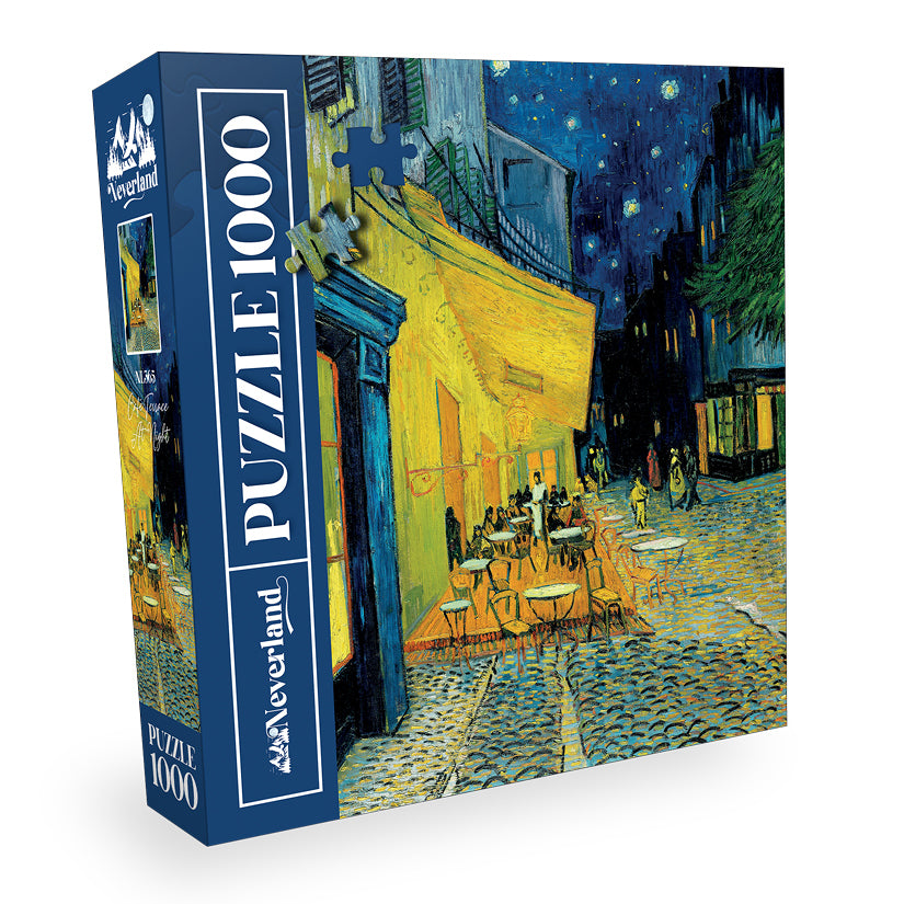 Neverland - Café Terrace at Night - 1000 Teile Puzzle - Nur CHF 8.90! Jetzt kaufen auf fluxed.ch