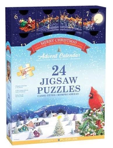 Eurographics - Adventskalender Frohe Weihnachten - 24x50 Teile Pu - Nur CHF 37.90! Jetzt kaufen auf fluxed.ch