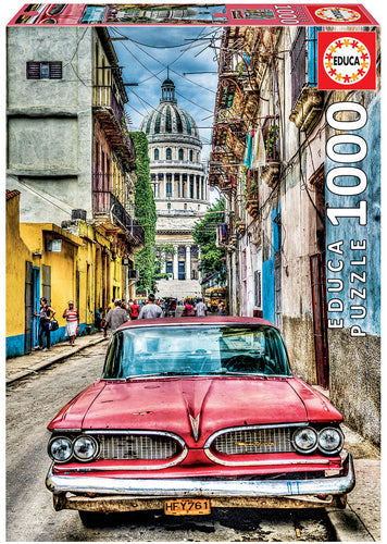 Educa - Vintage Car in Old Havana - 1000 Teile Puzzle - Nur CHF 19.90! Jetzt kaufen auf fluxed.ch