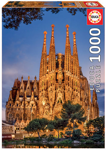 Educa - Sagrada Familia, Barcelona - 1000 Teile Puzzle - Nur CHF 13.95! Jetzt kaufen auf fluxed.ch