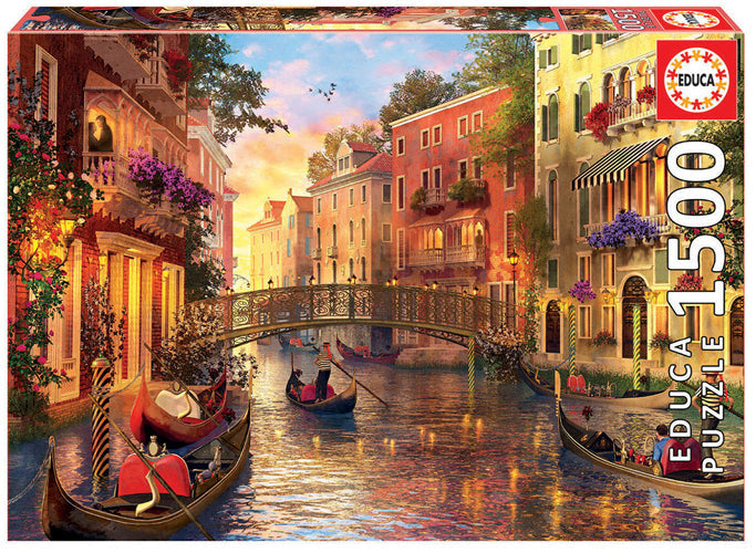 Educa - Sunset in Venice - 1500 Teile Puzzle - Nur CHF 26.90! Jetzt kaufen auf fluxed.ch