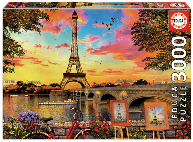 Educa - Sunset in Paris - 3000 Teile Puzzle - Nur CHF 42.90! Jetzt kaufen auf fluxed.ch